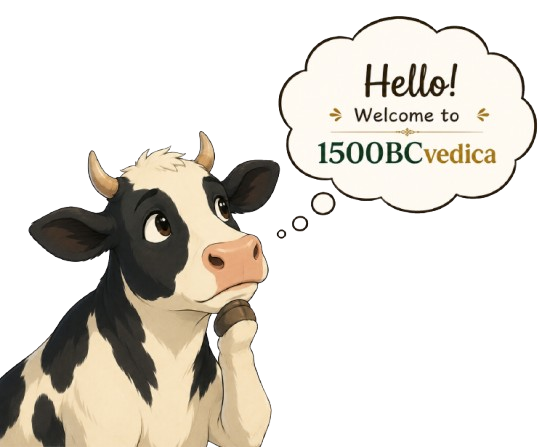 1500BCvedica Cow Mascot